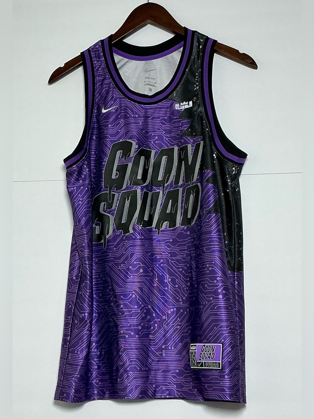 Nike LeBron Goon Squad Purple Basketball Jersey Men’s S